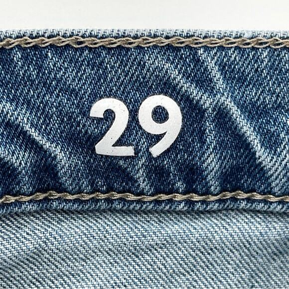 J. Crew Slim Boyfriend Jeans Medium Light Wash Ankle Cropped Boho Preppy Size 29 - Picture 11 of 15